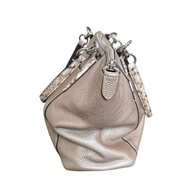 Coach large Metallic Leather Tote - Picture 5 of 16